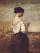William Morris Hunt Peasant Girl (mk06) Sweden oil painting artist